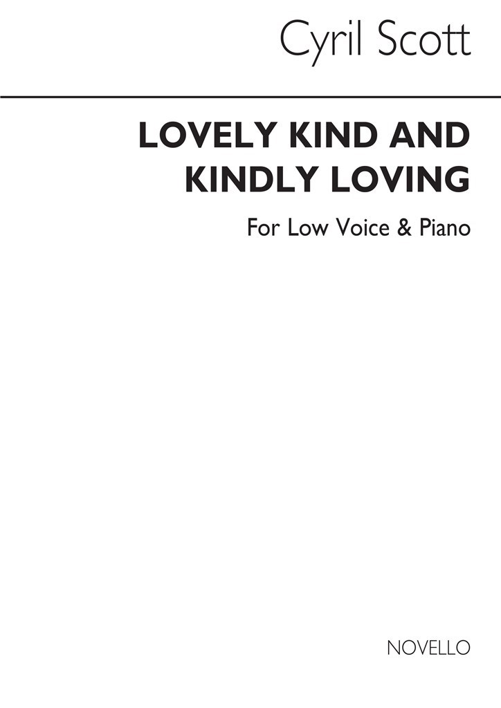 Lovely Kind And Kindly Loving Op55 No.1